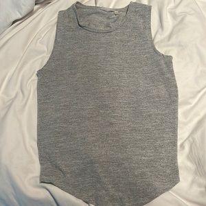 Grey tank with cute detail